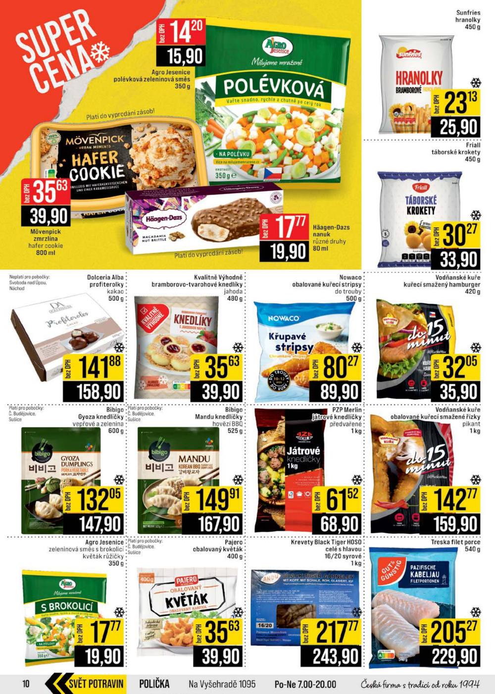 Leták JIP leták CC Cash & Carry - České Budějovice, Most, Náchod, Svoboda nad Úpou, Sušice - strana 10