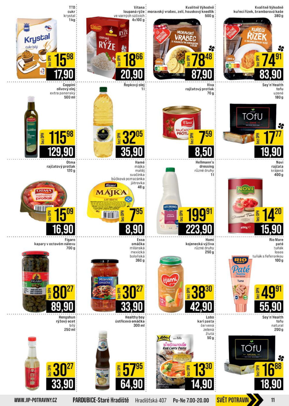 Leták JIP leták CC Cash & Carry - České Budějovice, Most, Náchod, Svoboda nad Úpou, Sušice - strana 11