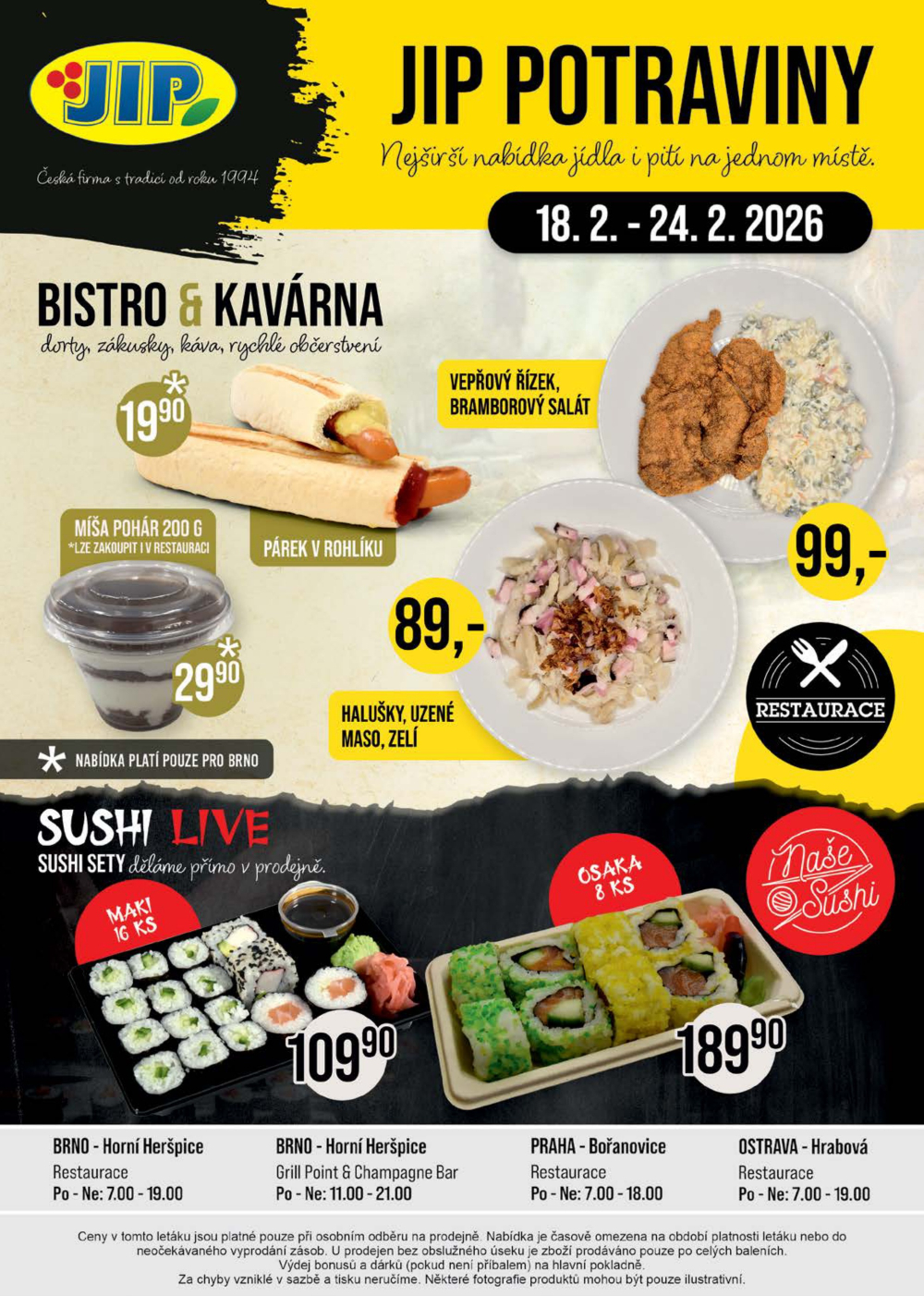 Leták JIP leták CC Cash & Carry - České Budějovice, Most, Náchod, Svoboda nad Úpou, Sušice - strana 20