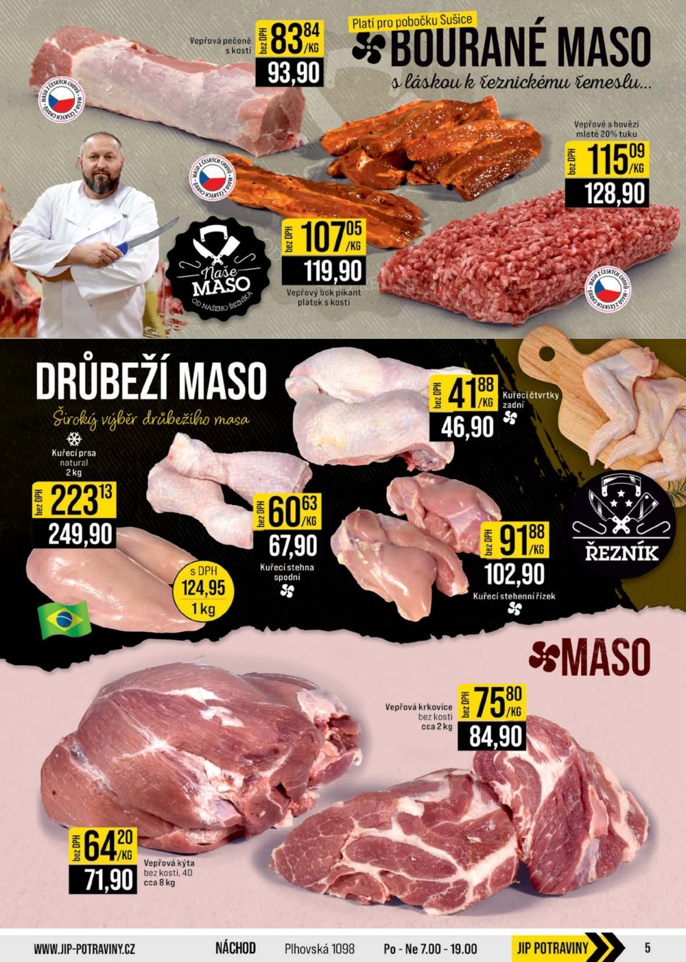 Leták JIP leták CC Cash & Carry - České Budějovice, Most, Náchod, Svoboda nad Úpou, Sušice - strana 5