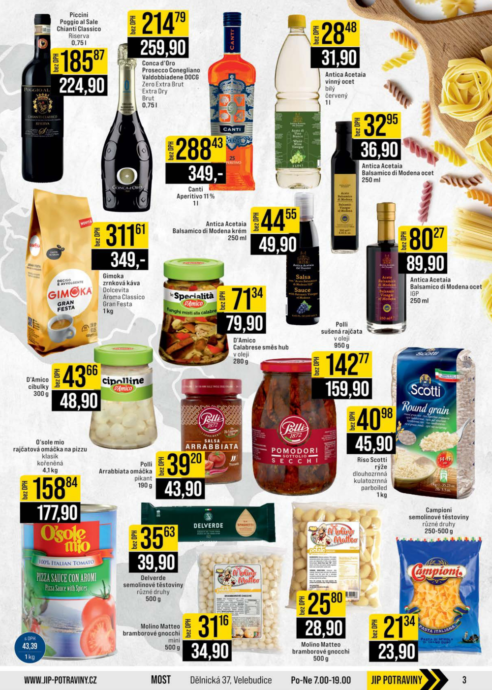 Leták JIP leták CC Cash & Carry - Brno, Ostrava, Praha, Polička, Olomouc, Karlovy Vary, Zlín, Jilemnice, Pardubice - strana 3