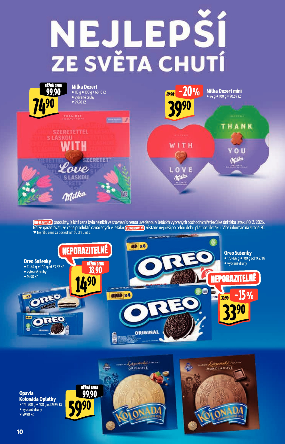 Leták Albert Hypermarket leták - Akční katalog - strana 10