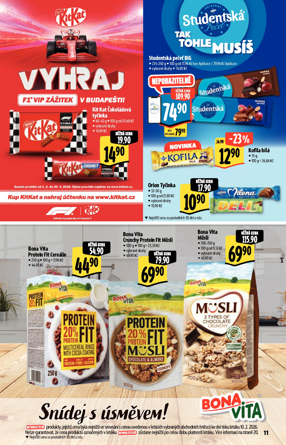 Leták Albert Hypermarket leták - Akční katalog - strana 11