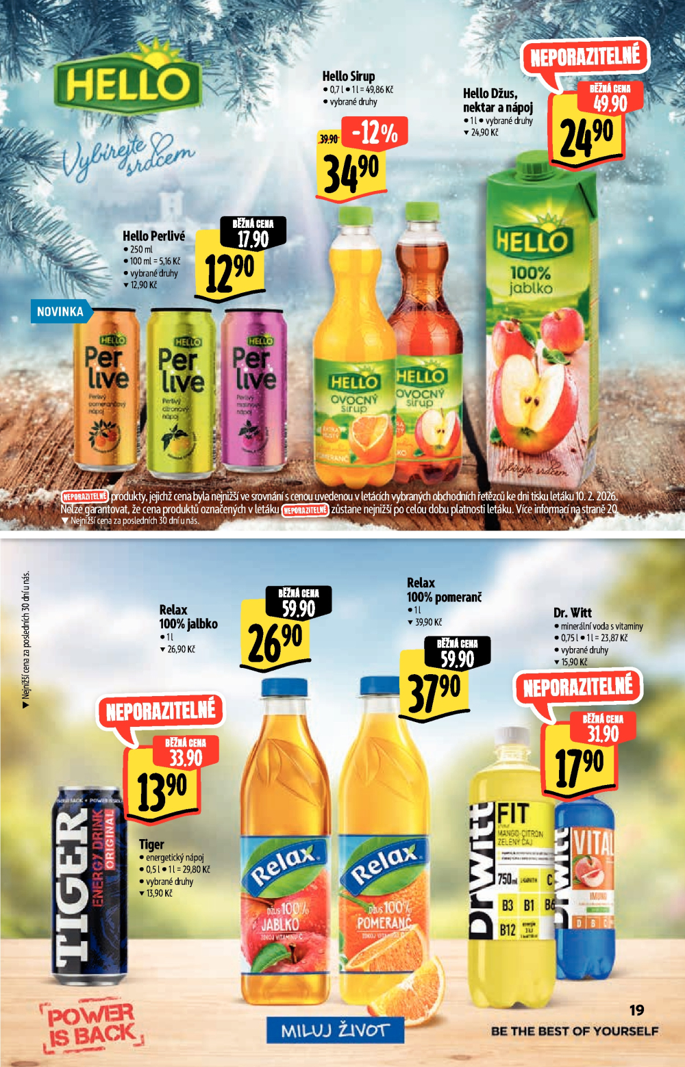 Leták Albert Hypermarket leták - Akční katalog - strana 19