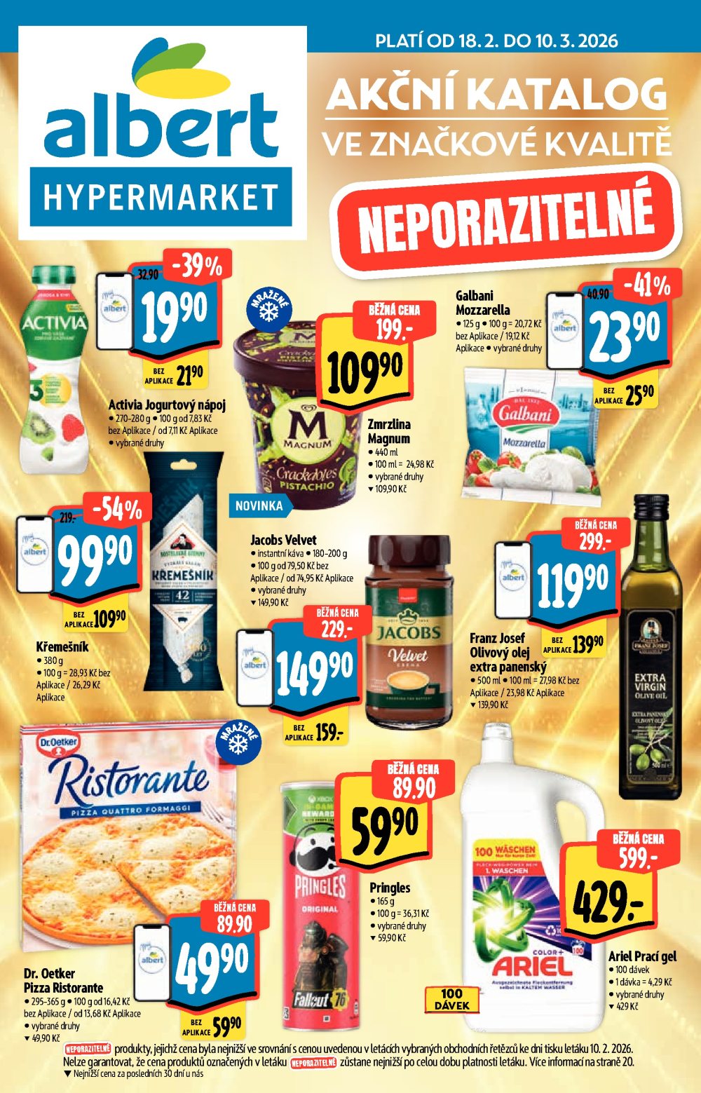 Leták Albert Hypermarket leták - Akční katalog - strana 1