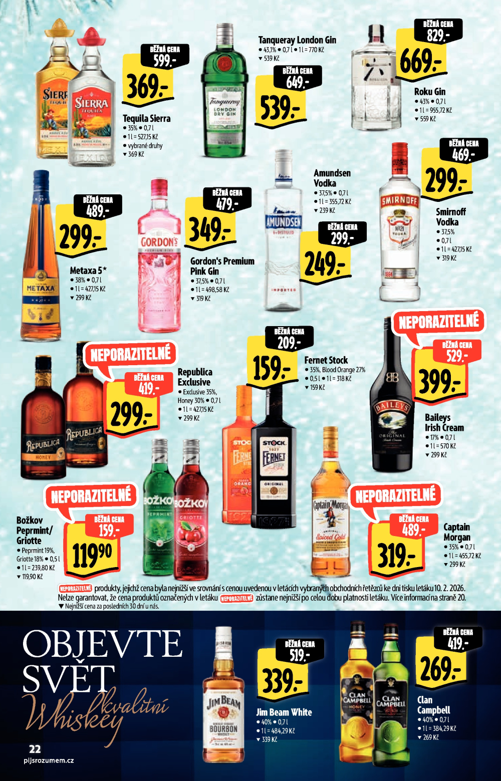 Leták Albert Hypermarket leták - Akční katalog - strana 22