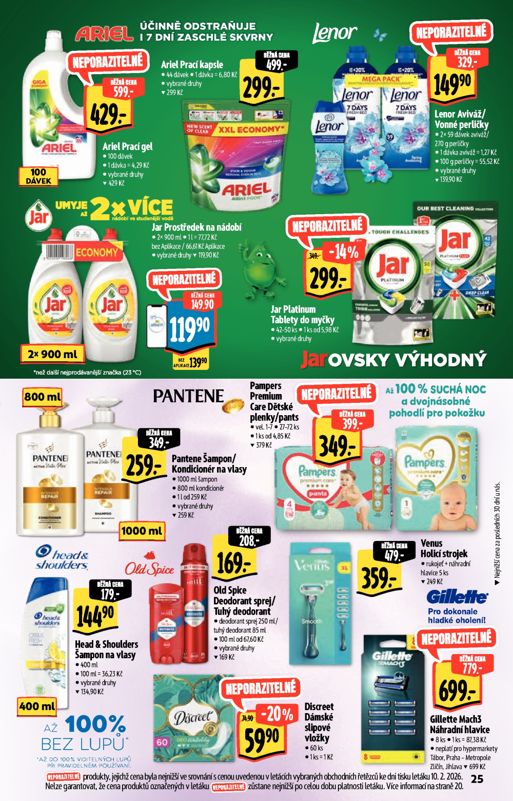 Leták Albert Hypermarket leták - Akční katalog - strana 25