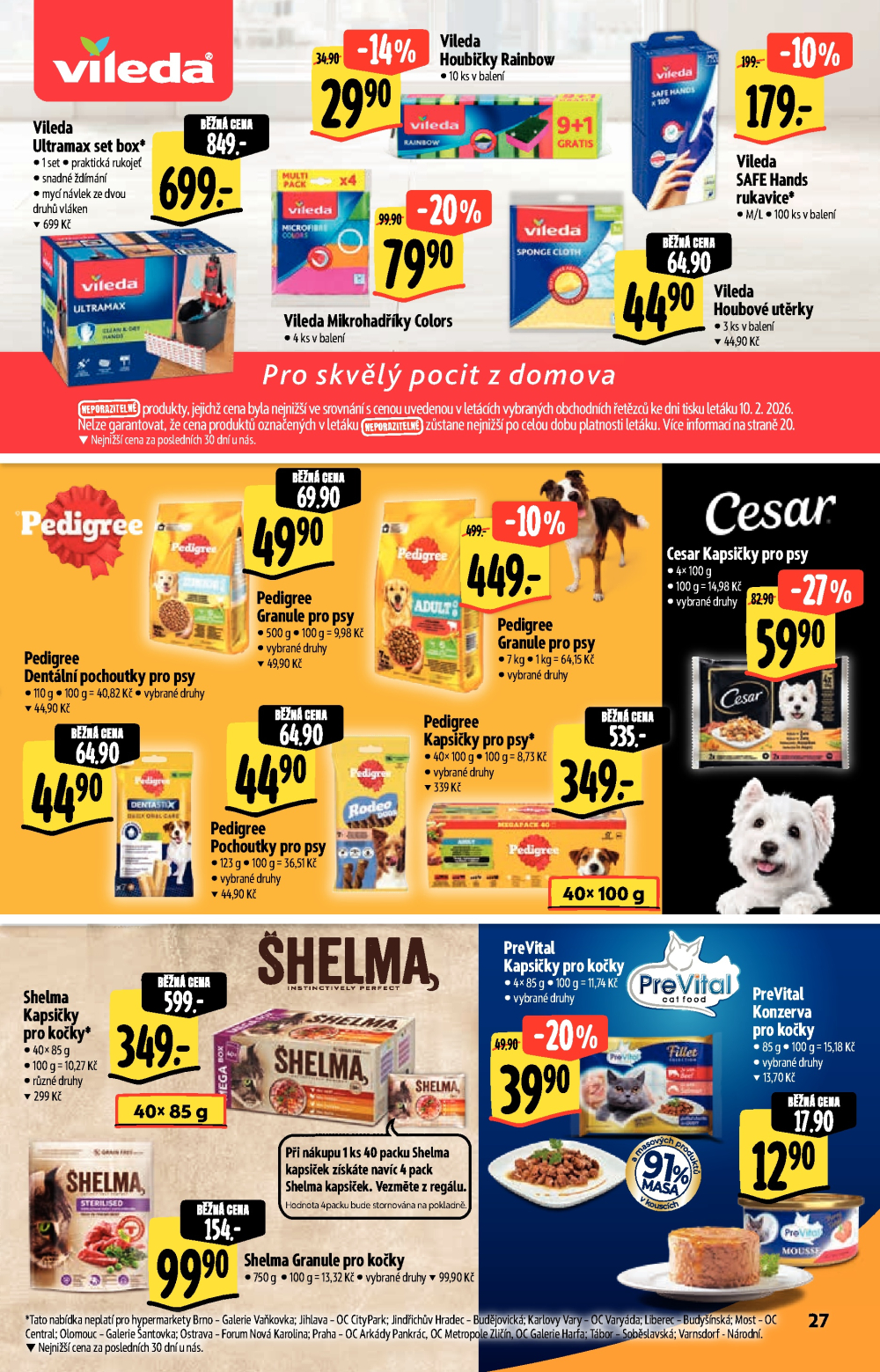 Leták Albert Hypermarket leták - Akční katalog - strana 27