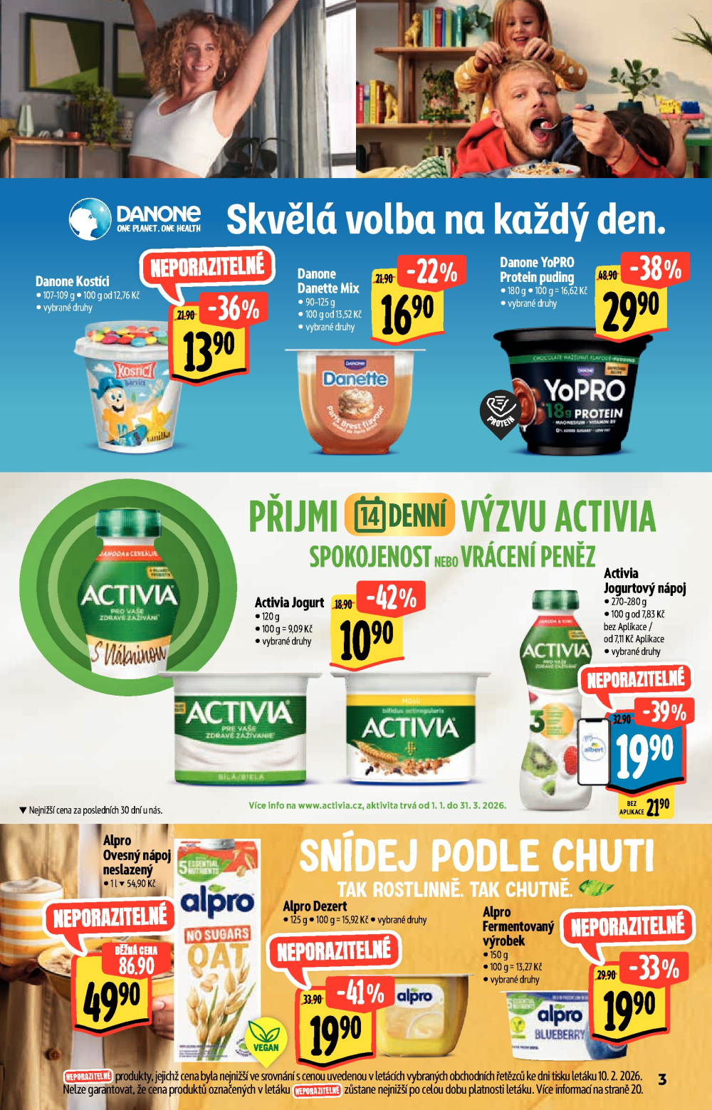 Leták Albert Hypermarket leták - Akční katalog - strana 3
