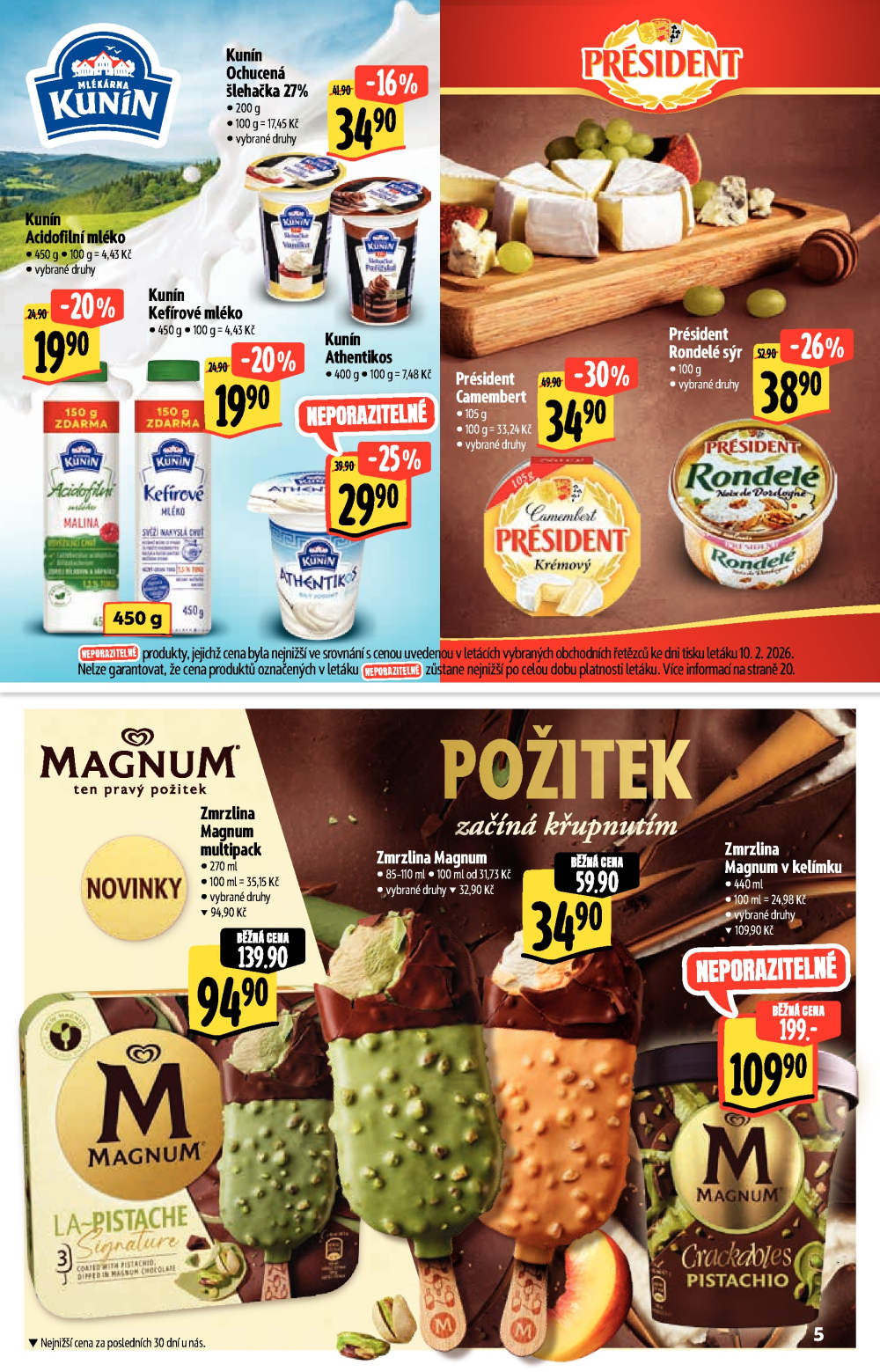 Leták Albert Hypermarket leták - Akční katalog - strana 5
