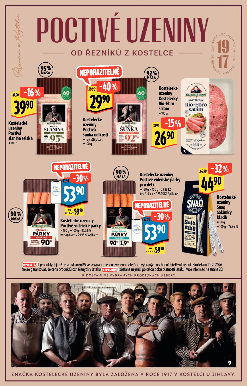 Leták Albert Hypermarket leták - Akční katalog - strana 9