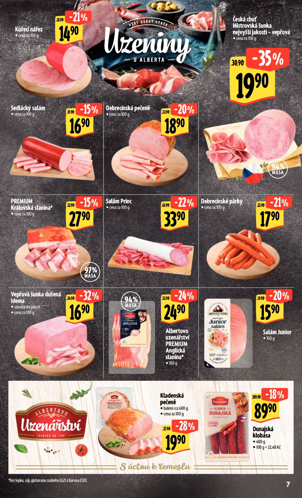 Leták Albert Hypermarket leták - Brno Cejl, Tkalcovská - strana 15