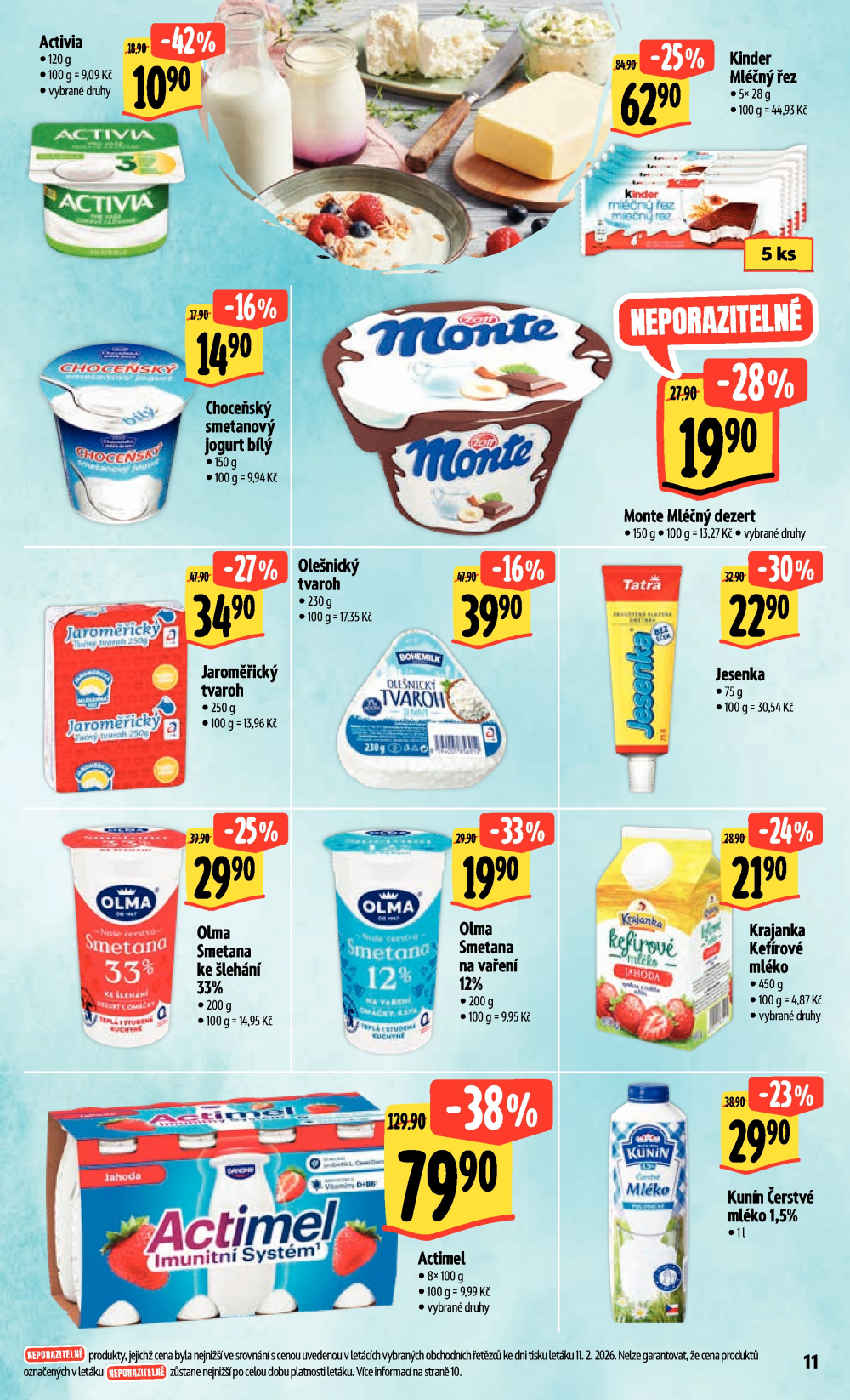 Leták Albert Hypermarket leták - Brno Cejl, Tkalcovská - strana 19