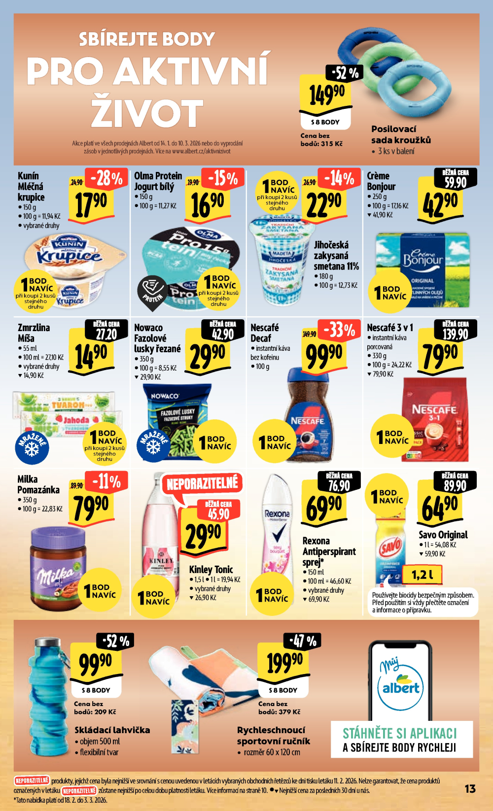 Leták Albert Hypermarket leták - Brno Cejl, Tkalcovská - strana 21