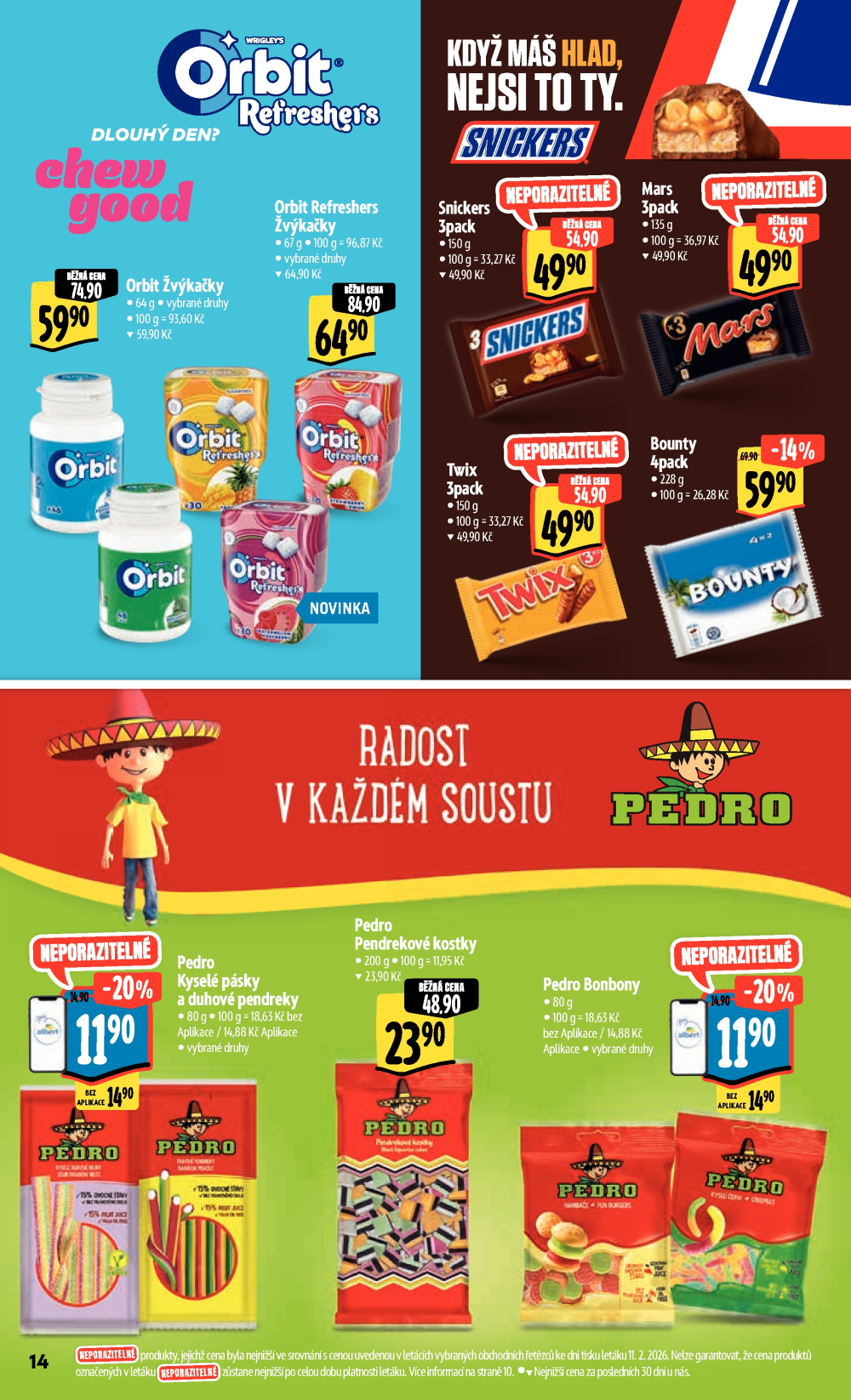 Leták Albert Hypermarket leták - Brno Cejl, Tkalcovská - strana 22