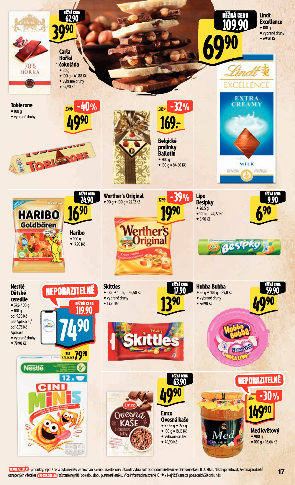 Leták Albert Hypermarket leták - Brno Cejl, Tkalcovská - strana 25