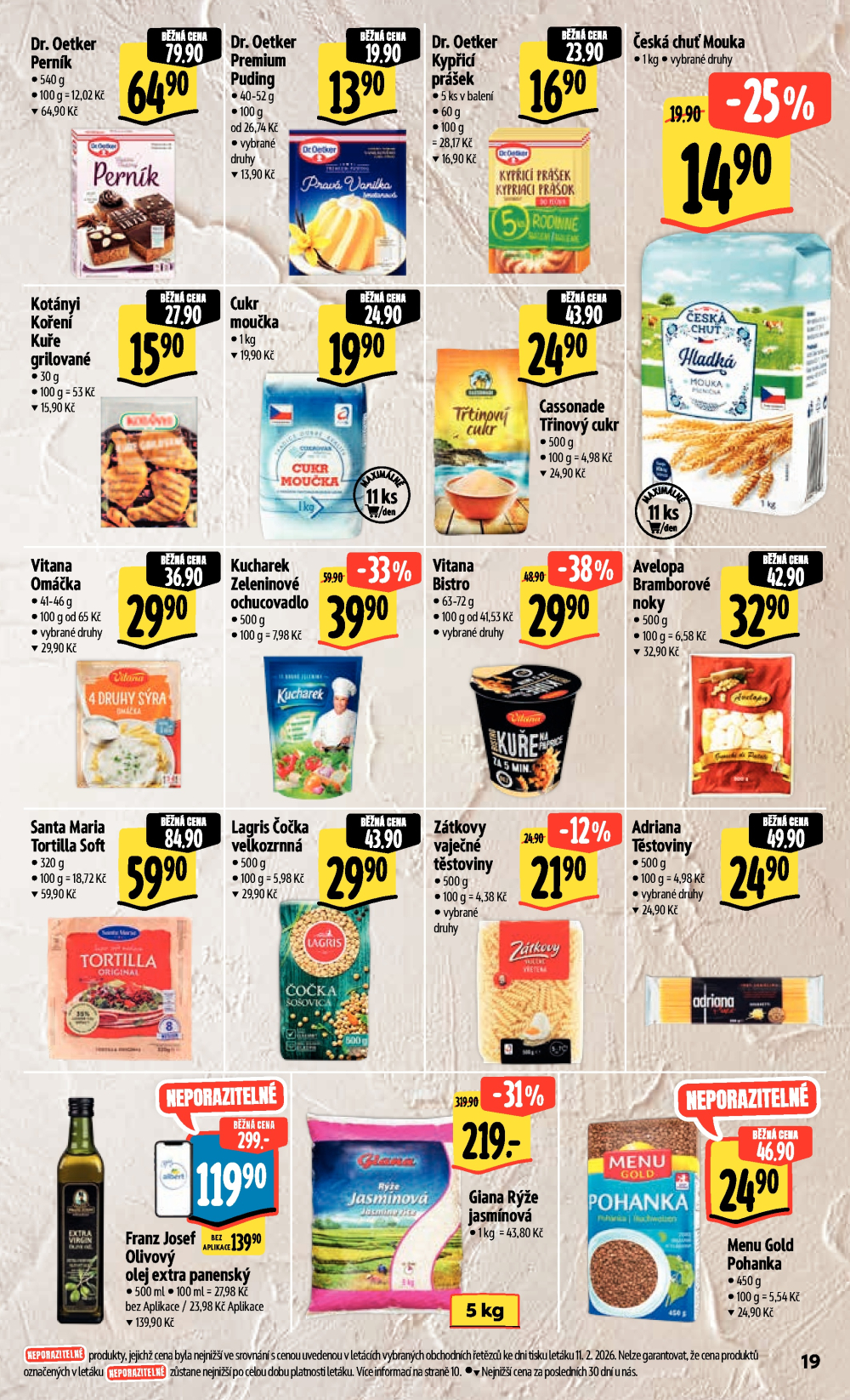 Leták Albert Hypermarket leták - Brno Cejl, Tkalcovská - strana 27