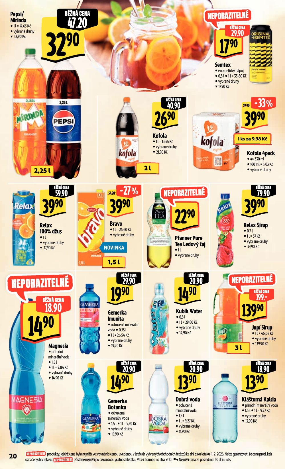 Leták Albert Hypermarket leták - Brno Cejl, Tkalcovská - strana 28