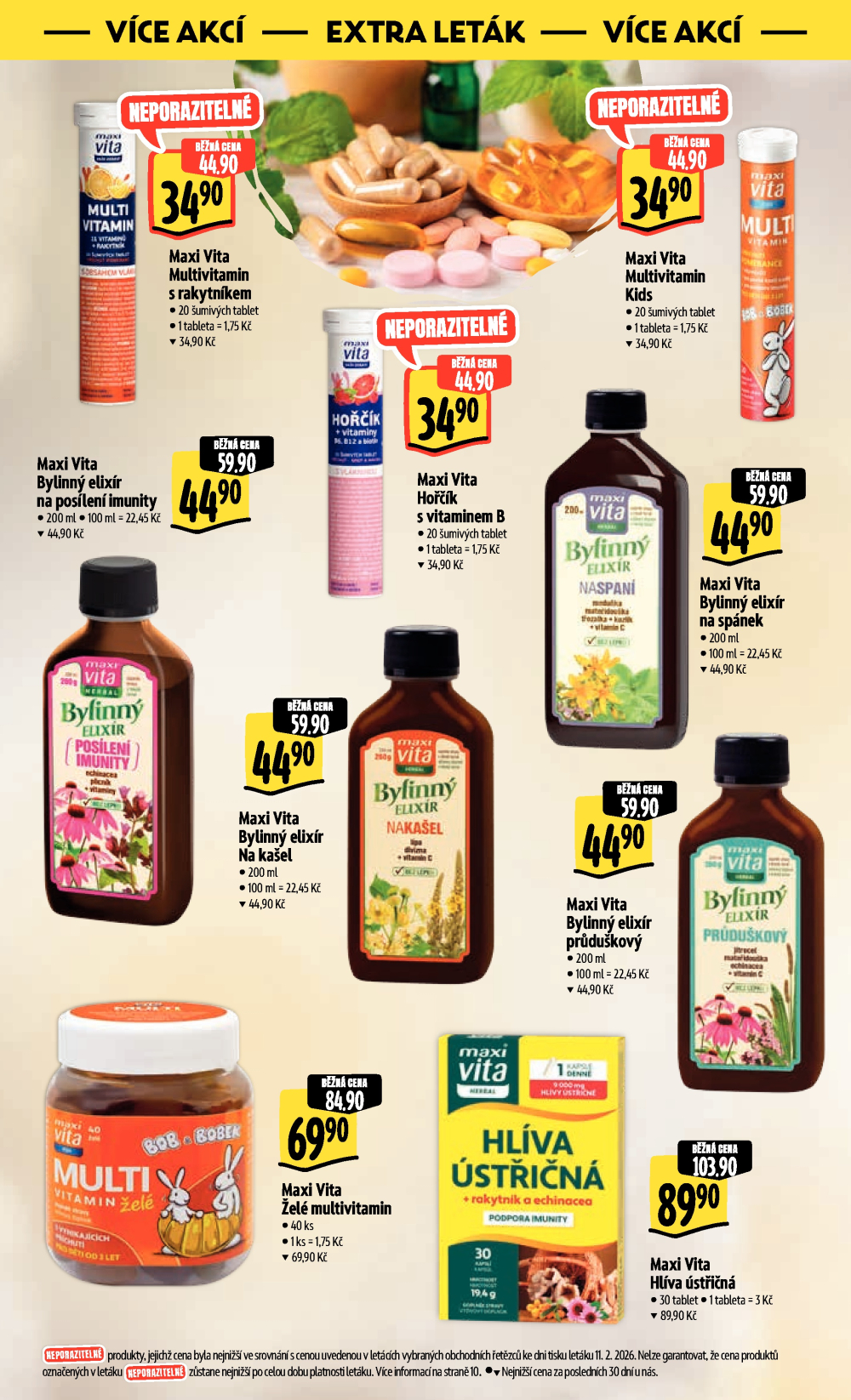 Leták Albert Hypermarket leták - Brno Cejl, Tkalcovská - strana 44