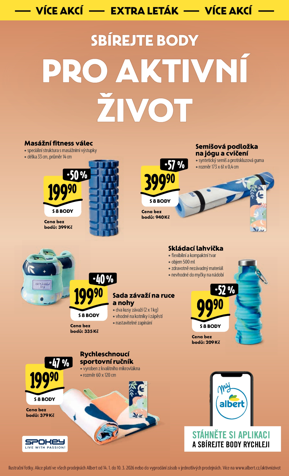 Leták Albert Hypermarket leták - Brno Cejl, Tkalcovská - strana 46