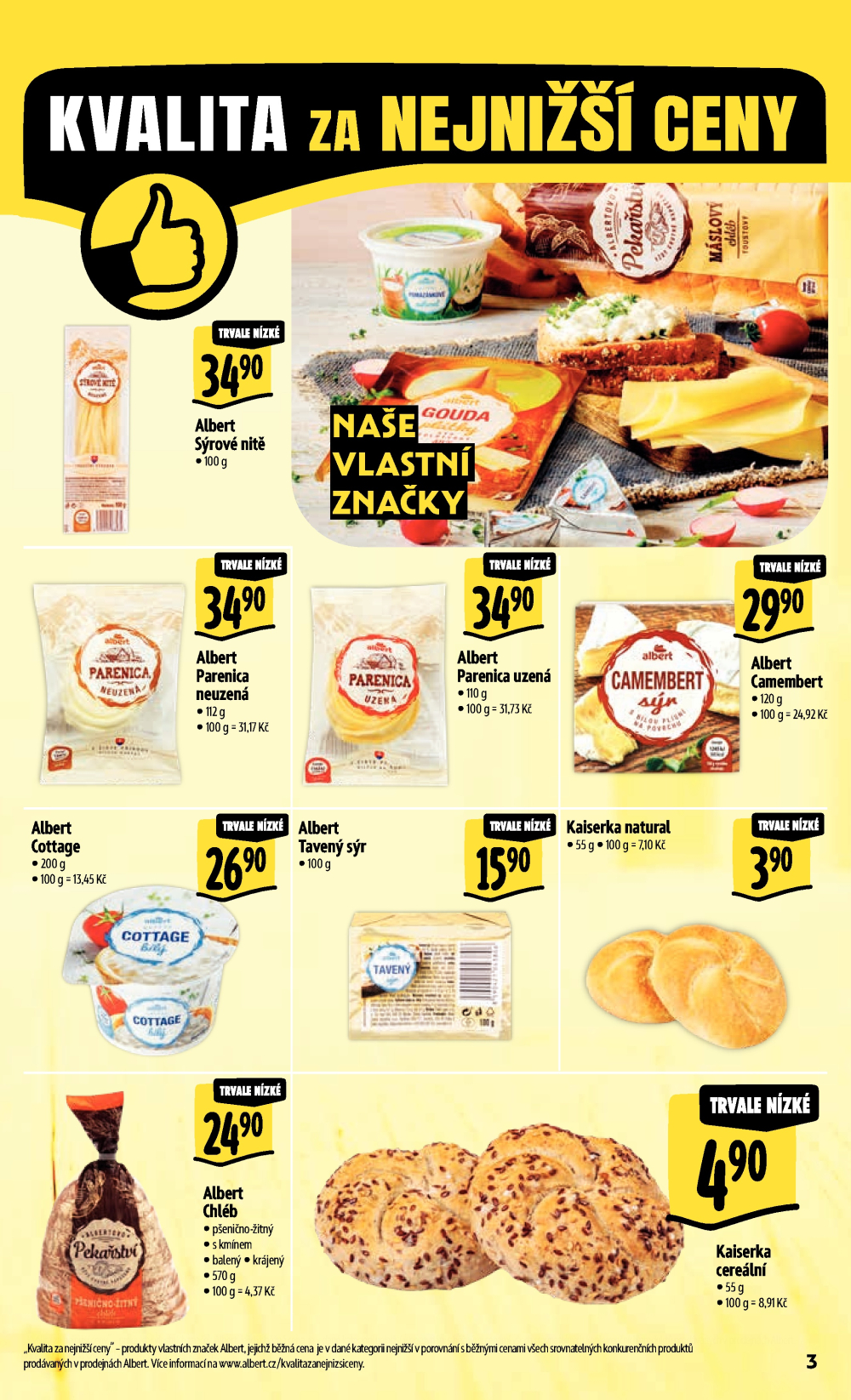 Leták Albert Hypermarket leták - Brno Cejl, Tkalcovská - strana 9