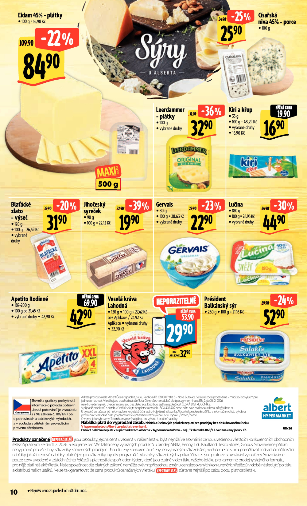 Leták Albert Hypermarket leták - strana 18