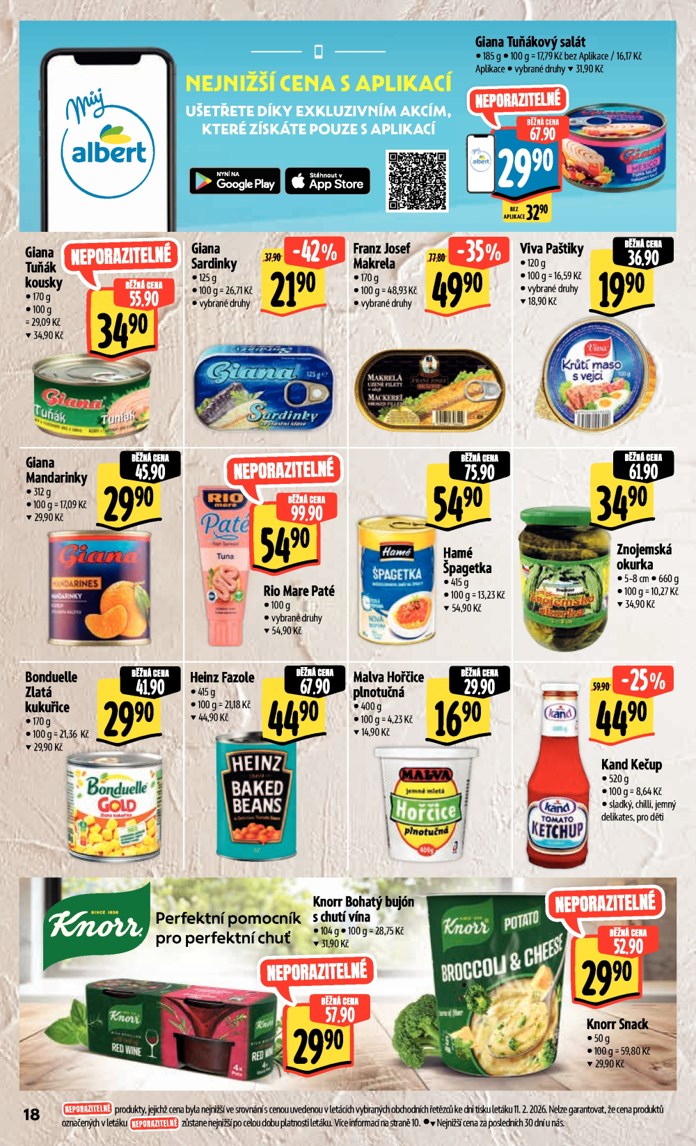 Leták Albert Hypermarket leták - strana 26