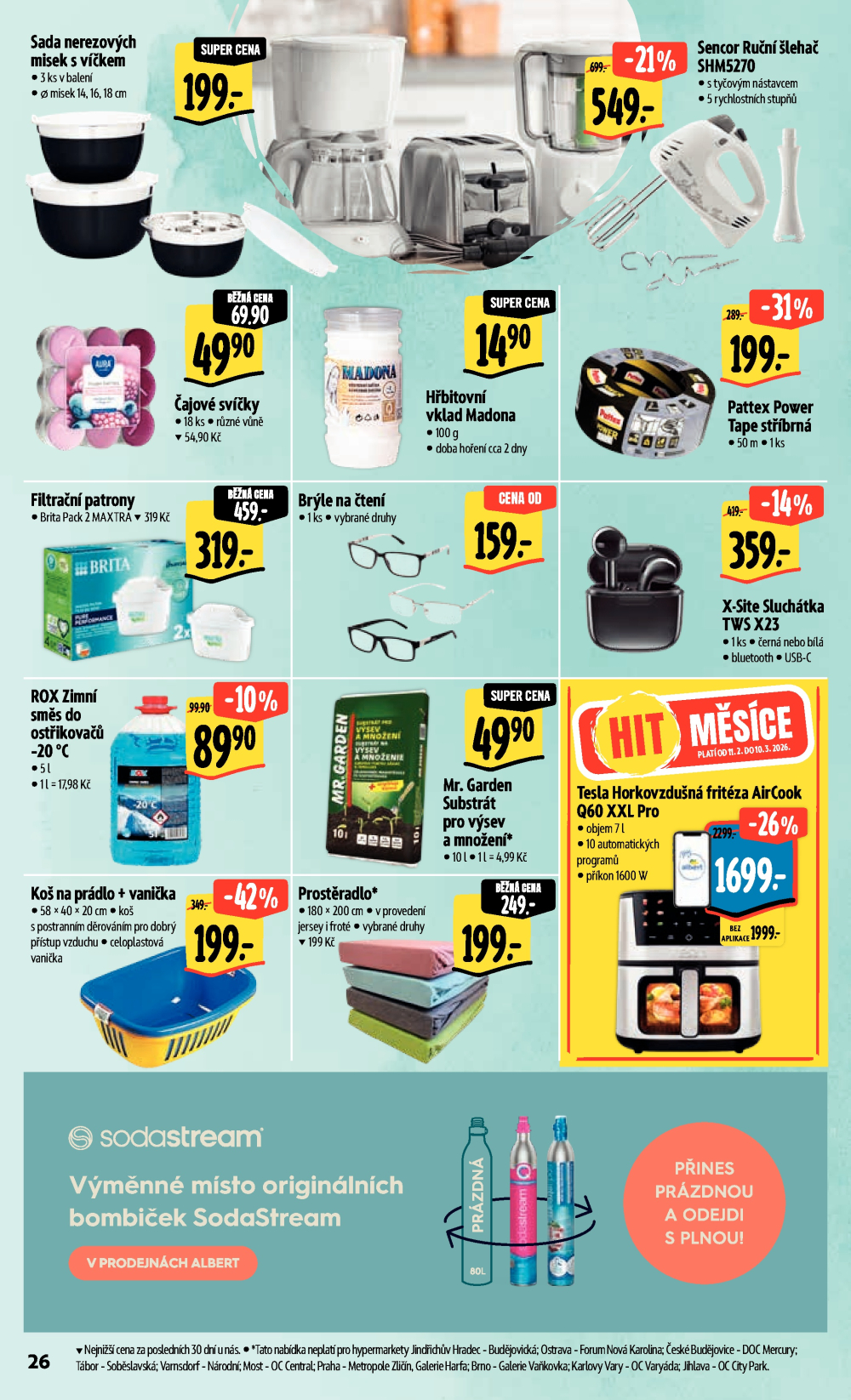 Leták Albert Hypermarket leták - strana 34