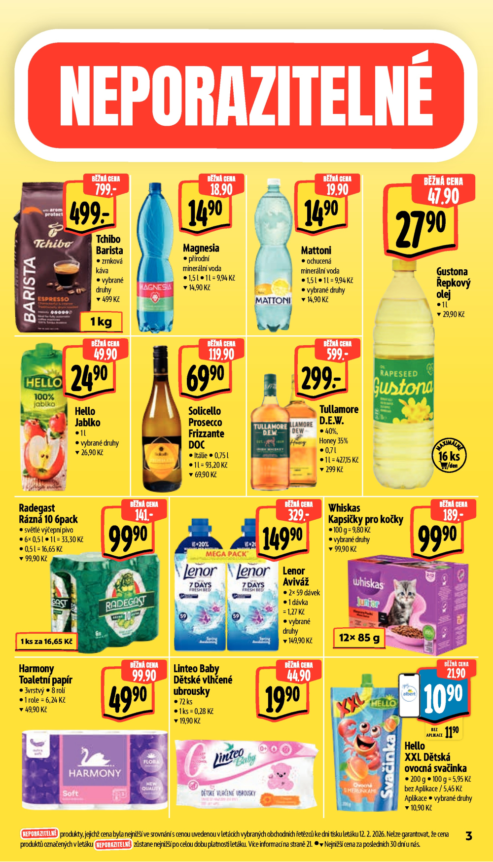 Leták Albert Supermarket leták - Brno Stará Osada a Jihomoravské náměstí - strana 11