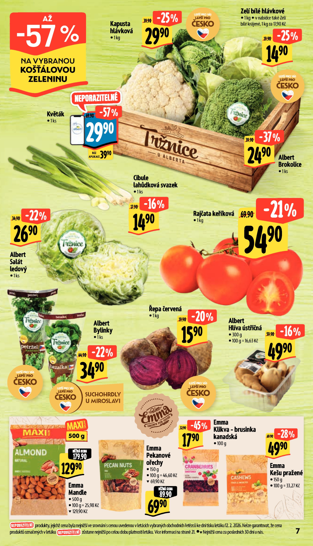 Leták Albert Supermarket leták - Brno Stará Osada a Jihomoravské náměstí - strana 17