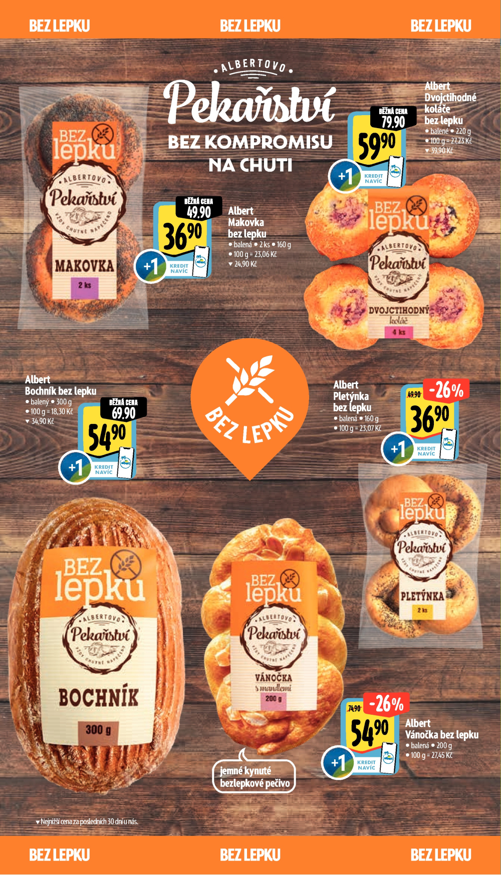 Leták Albert Supermarket leták - Brno Stará Osada a Jihomoravské náměstí - strana 6