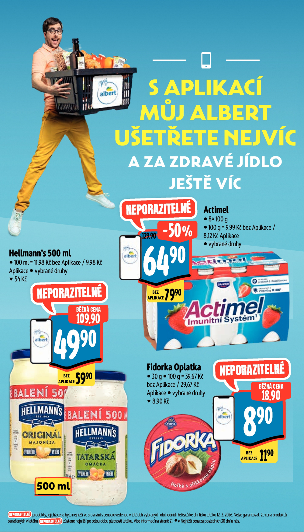 Leták Albert Supermarket leták - Brno Stará Osada a Jihomoravské náměstí - strana 8