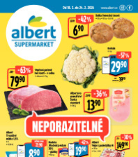 Akční leták Albert Supermarket 