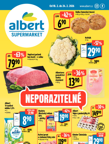 Albert Supermarket leták