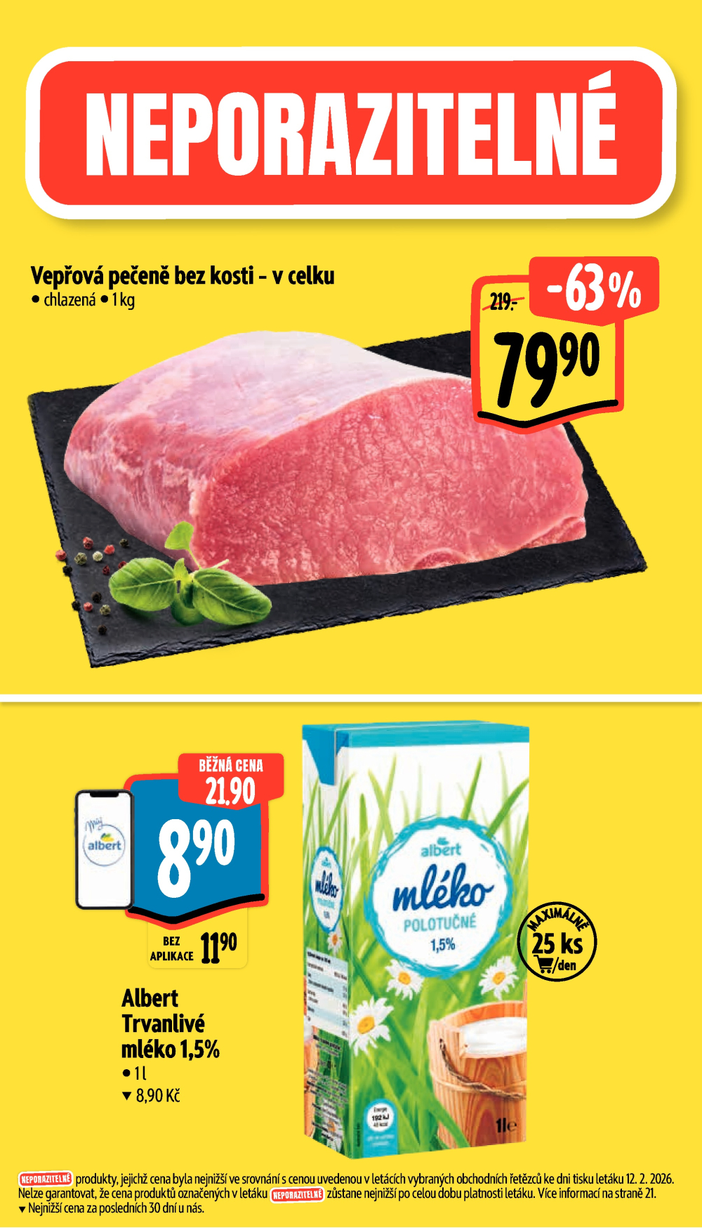 Leták Albert Supermarket leták - strana 2