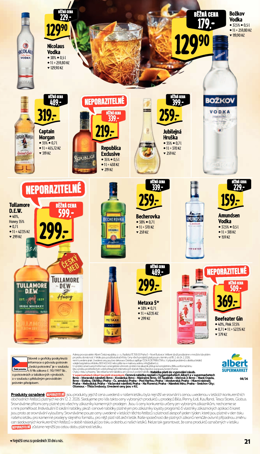 Leták Albert Supermarket leták - strana 31