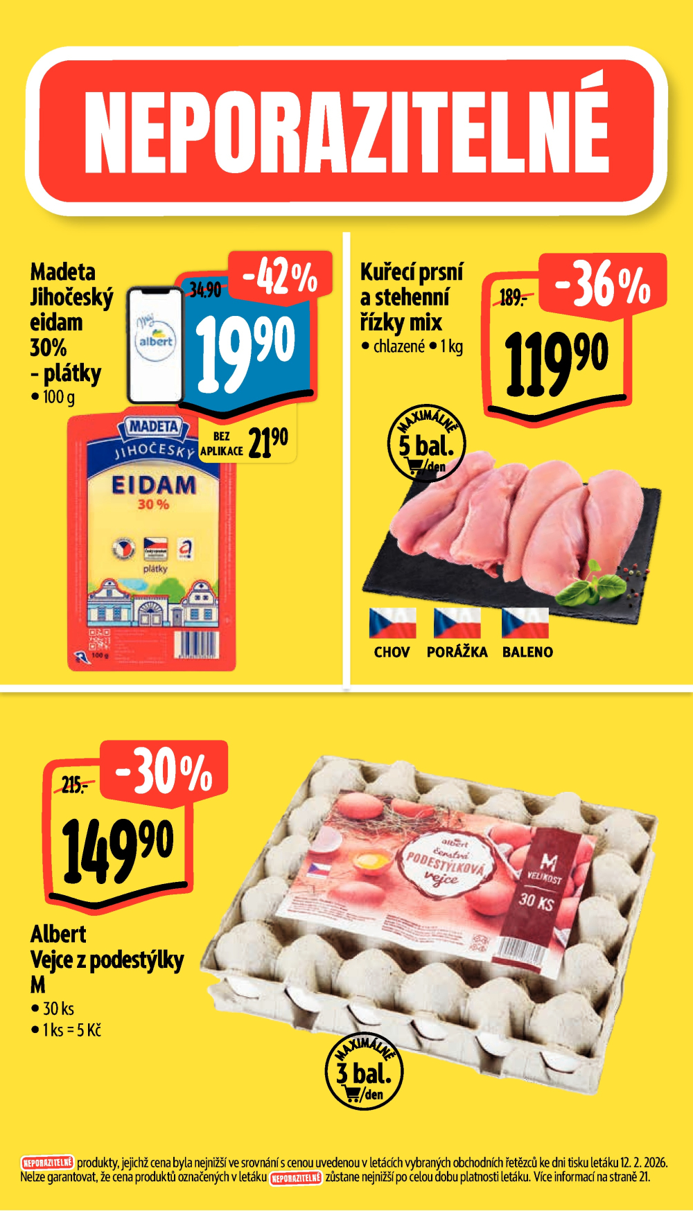 Leták Albert Supermarket leták - strana 3