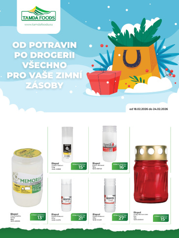 TAMDA FOODS leták