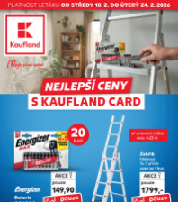 Akční leták Kaufland  - Spotřební zboží