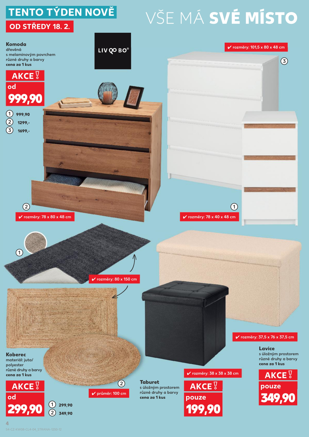 Leták Kaufland leták - Spotřební zboží - strana 4