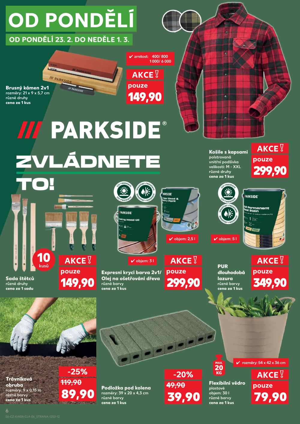 Leták Kaufland leták - Spotřební zboží - strana 6