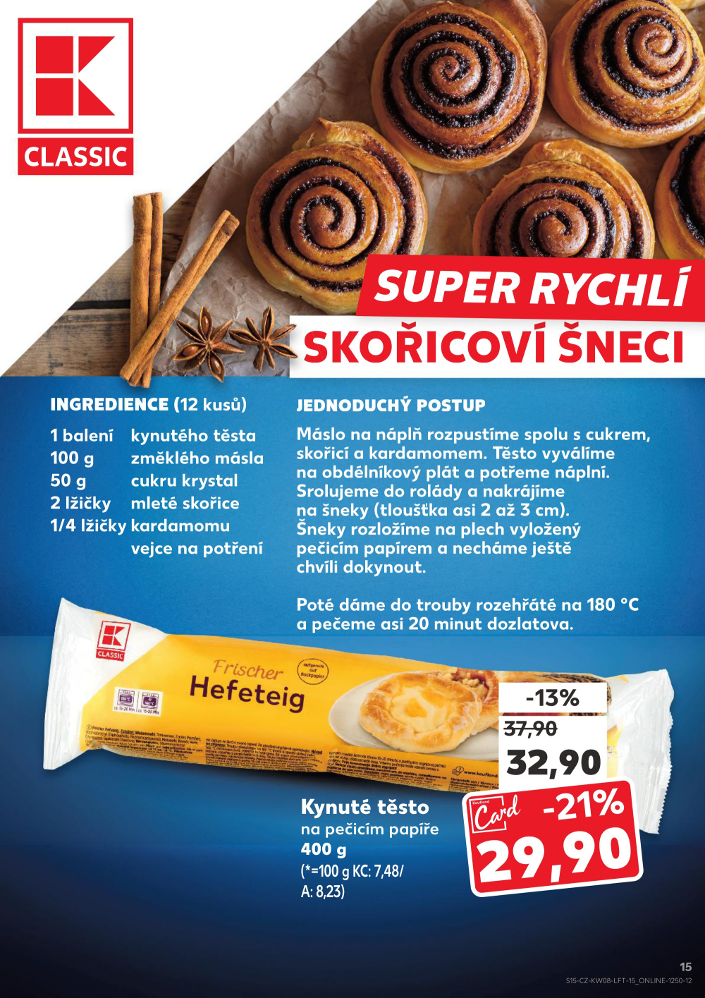 Leták Kaufland leták Pardubice - Rosice - strana 15