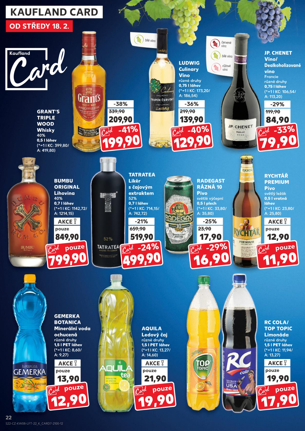 Leták Kaufland leták Pardubice - Rosice - strana 22