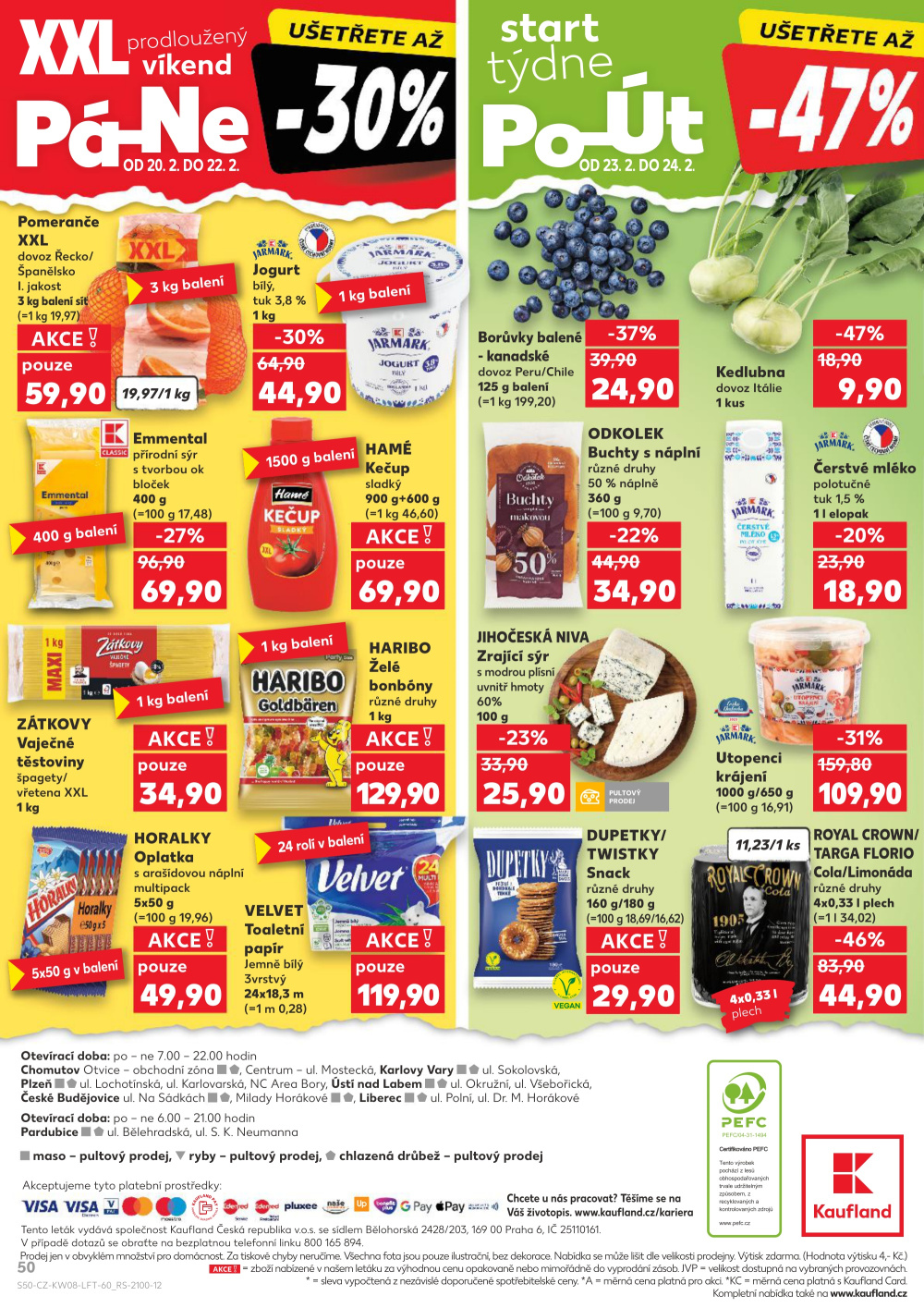Leták Kaufland leták Pardubice - Rosice - strana 50