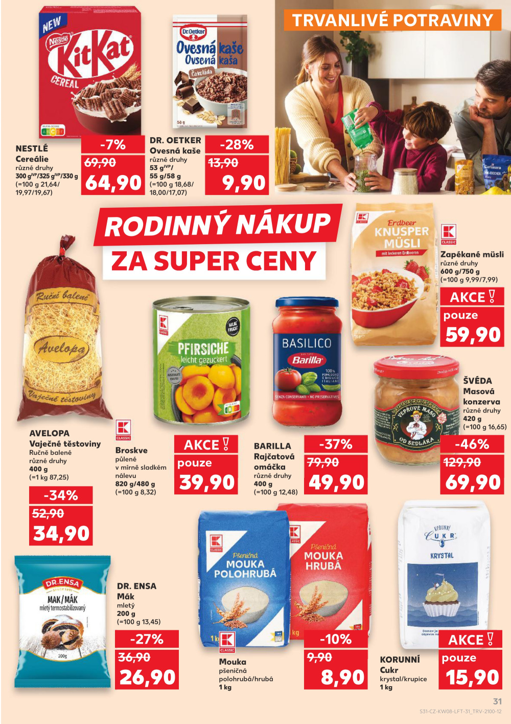 Leták Kaufland leták Plzeň - Bory - strana 31