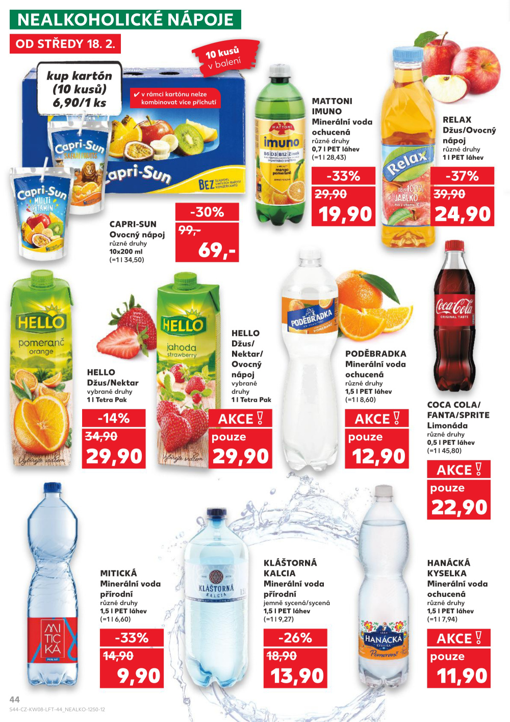 Leták Kaufland leták Zlín - Čepkov - strana 44
