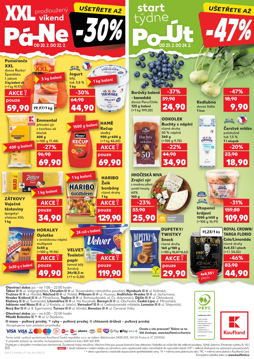 Leták Kaufland leták Chrudim - strana 50