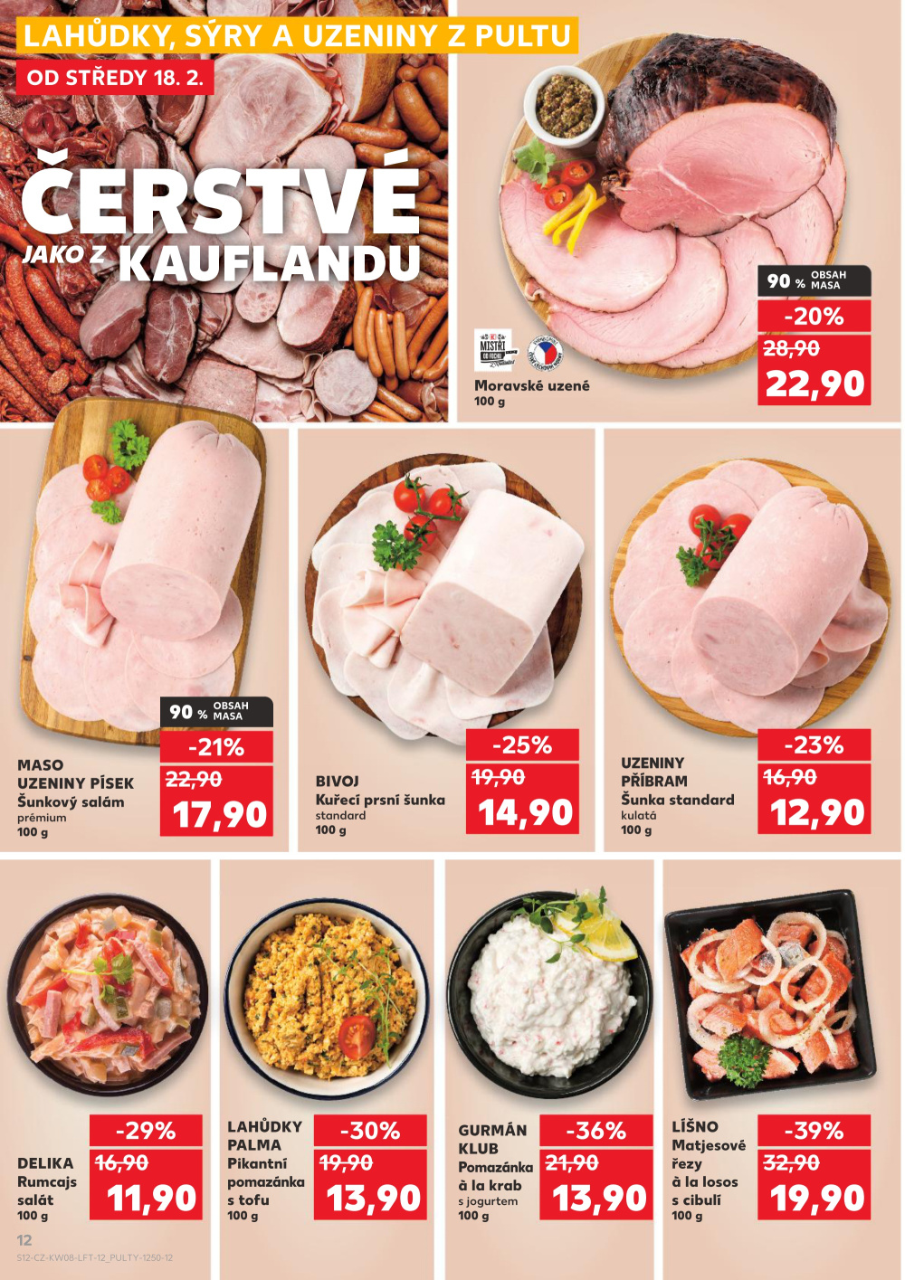 Leták Kaufland leták Kuřim - strana 12