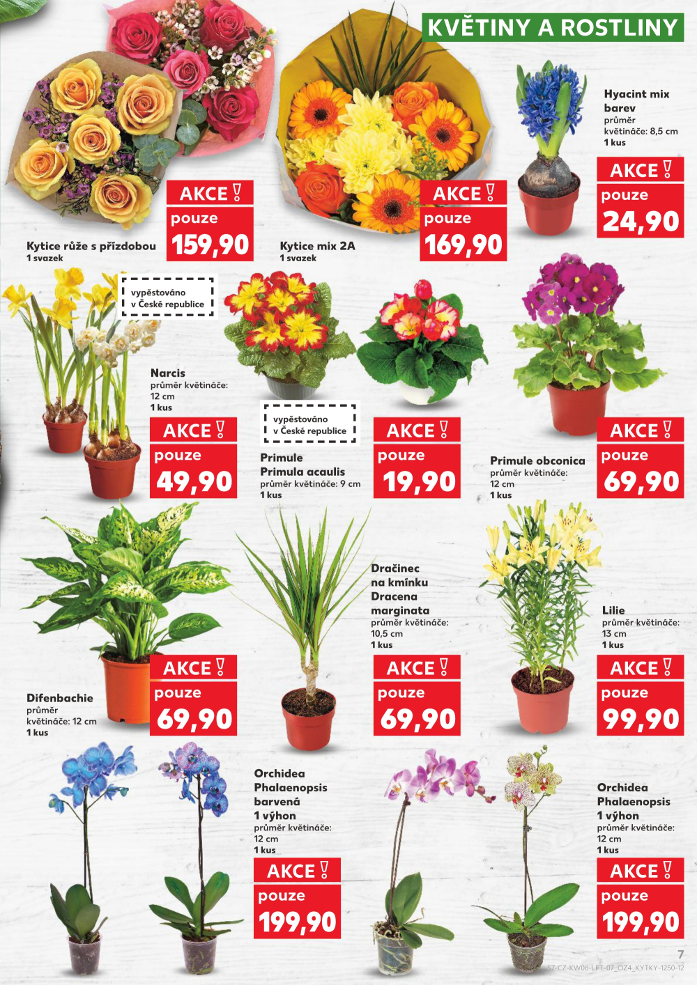 Leták Kaufland leták Praha 6 - Podbaba - strana 7