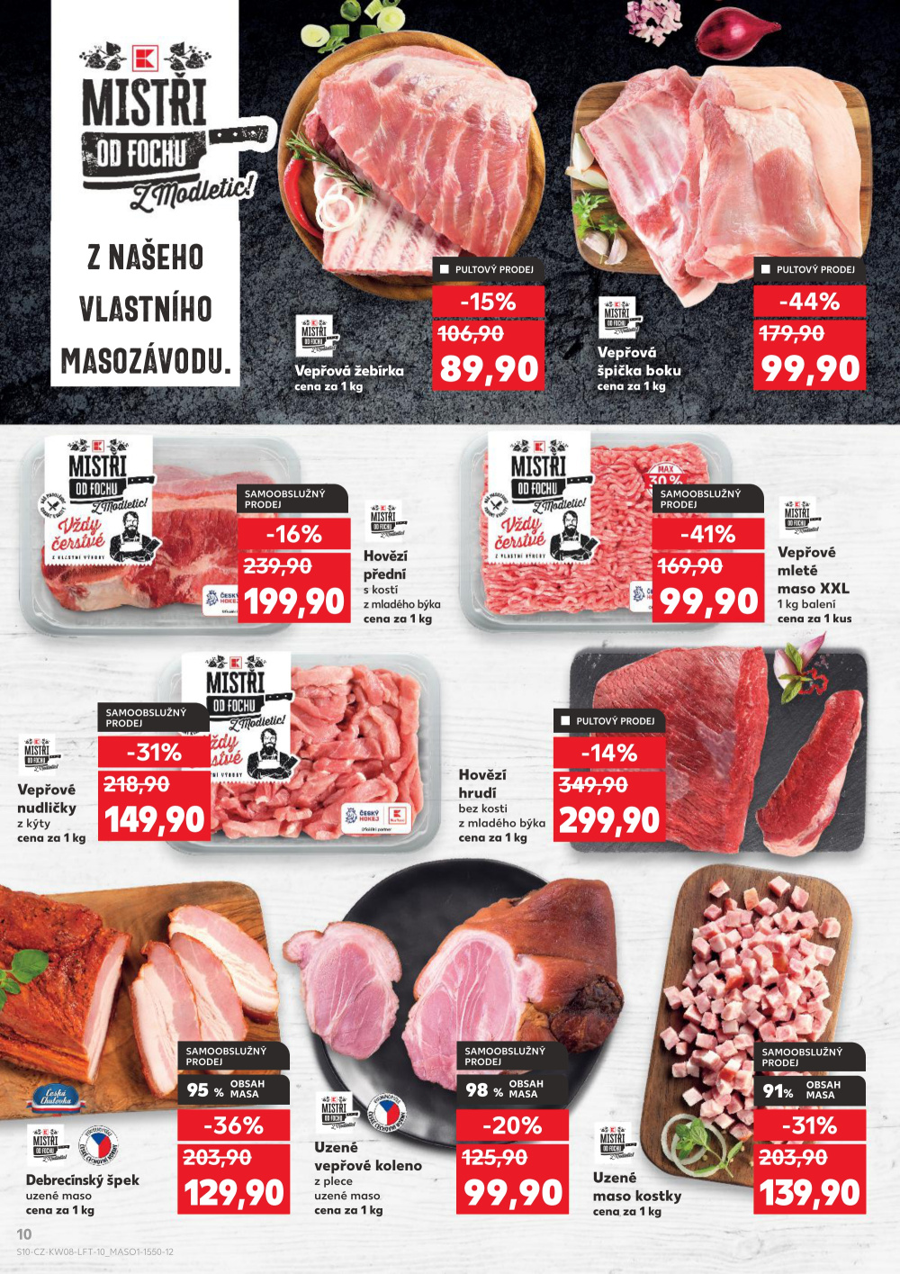 Leták Kaufland leták Strakonice - strana 10